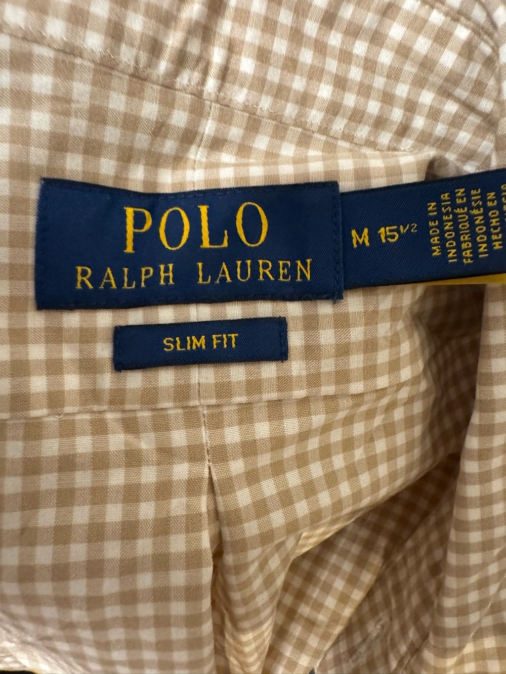Polo by Ralph Lauren Brown & White Checked Button-Down Shirt - Picture 2 of 10